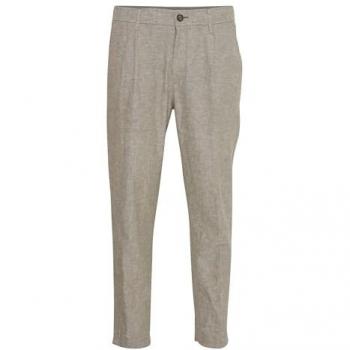 Pantalon Lin Mélange Casual Friday Marc 0144 Gris