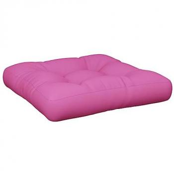 Coussin de jardin rose – 60 × 60 × 12 cm, tissu – modèle palette