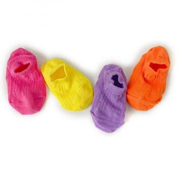 Calcetines infantiles cortos de algodón, 4 pares, para edades de 1 a 8 años