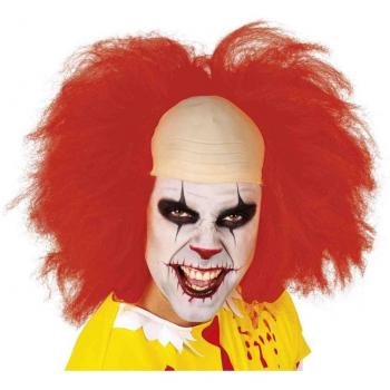 Peluca Roja para Payaso Malvado