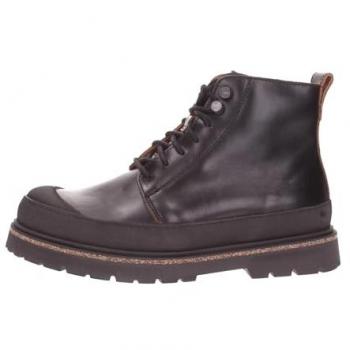 Birkenstock Prescott stivaletto in pelle nera per uomo taglia 40