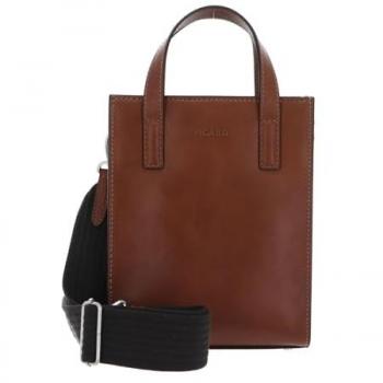 Picard Toscana Leather Crossbody Bag 20 cm Brown