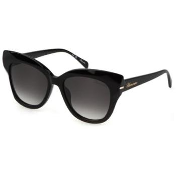 Blumarine 55mm Sleek Unisex Black Sunglasses