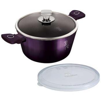 BerlingerHaus TITANIUM POT 24 cm BH‑6629 LILAC – Kombi-Pfanne & Topf