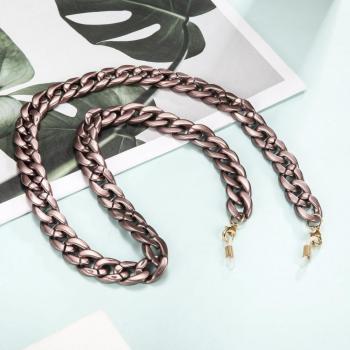 Teamer Matte Black Eyeglasses Neck Strap