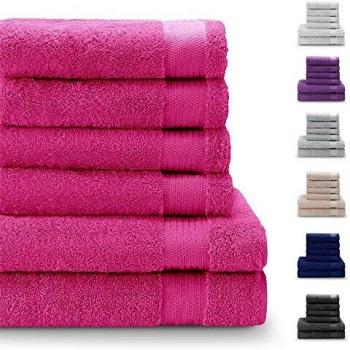 TWINZEN 2 Draps de Bain 140 x 70 cm