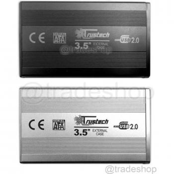 Supporto esterno 3,5” HDD SATA via USB 2.0