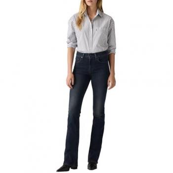 Levi's® Damen Bootcut Jeans 725 Dunkelblau