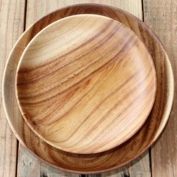 Set de Postre en Madera Acacia