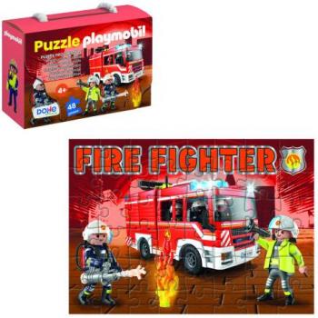 Dohe Puzzle Aventura de Bomberos – 48 piezas