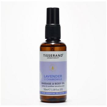 Tisserand Aromatherapy Lavender & Chamomile Massage Oil 100ml