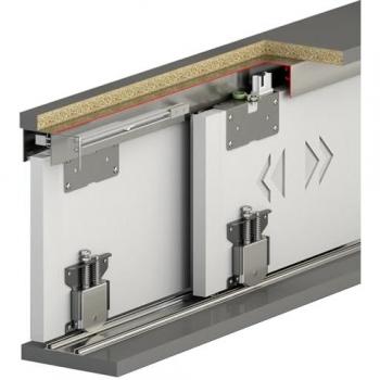 Premium Soft Close Sliding Wardrobe Door Track System