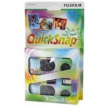 Fujifilm Quicksnap 400 X‑Jeans Flash Film, 27 Rollen