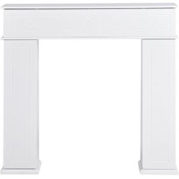 Set de Marco y Repisa para Chimenea Mispec – Almacenaje MDF