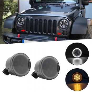 Luz Indicadora LED Ámbar para Jeep Wrangler JK 2007-2018