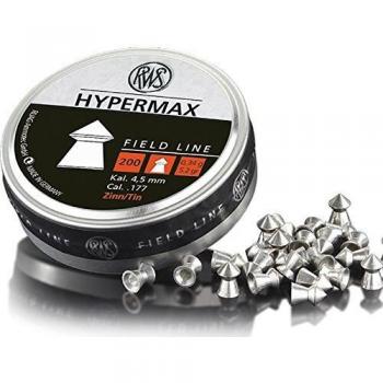 Balines Hypermax RWS 200 unidades para pistolas y carabinas de aire comprimido, alta velocidad y precisión, 132300701