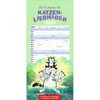 Jacob Familienplaner für Katzenliebhaber 2025