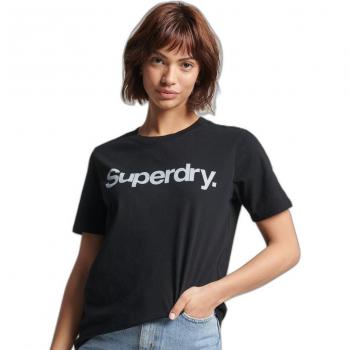 Camiseta de Manga Curta Superdry Feminina