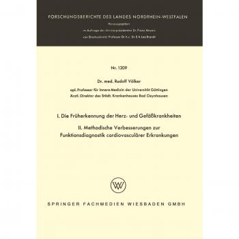 I. Die Früherkennung der Herz