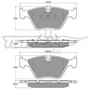 Set Pastiglie Freni Tomex TX 13‑20