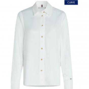 Langarm Bluse TOMMY HILFIGER CURVE in großen Größen
