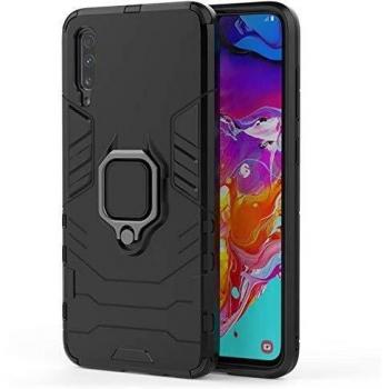 Samsung Galaxy A70 Shockproof Hybrid Case with Ring Holder