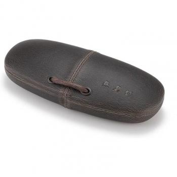 Vazrobe Durable Brown Glasses Case