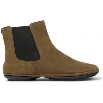 Botín Camper Talla 36 Marrón Ante/Piel Vuelta