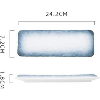 Household Ceramic Sushi Dish