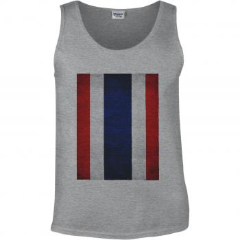 Retro Thai Sport Vest Men XL – Pattaya Grey