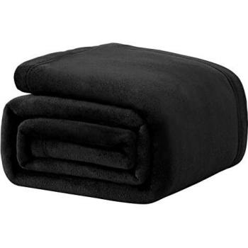 Peluche Douce Chaude WAVVE Couverture Noir