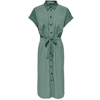 Only Vestido Midi Camisero para Mujer