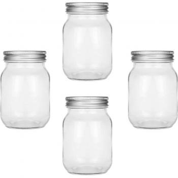Assorted Color Mason Canning Jars