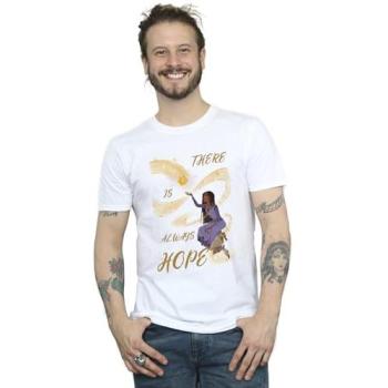 Wish 3XL Men's Pure White T-Shirt featuring “Always Hope” Design