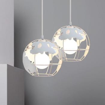 Hanging Earth Cage Lamp