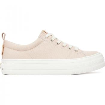 V12908 Roxy Scarpe in Tinta Beige Sportive