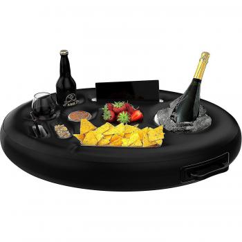 Porte-boisson gonflable pour piscine