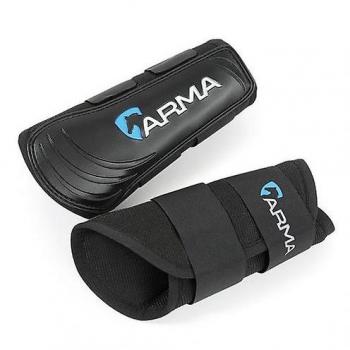 Botas de Cepillado para Caballos ARMA (Pack de 2) Color Negro Cob Wide