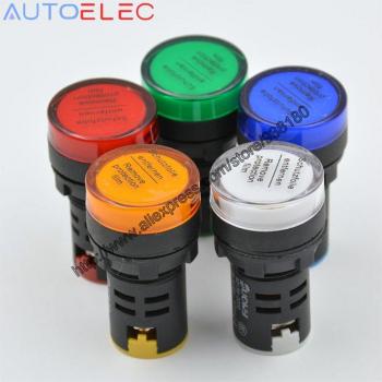 50Pcs 22mm LED Power Signal Lights