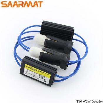 2x Error-Free Decoder LED T10 168 Bulbs