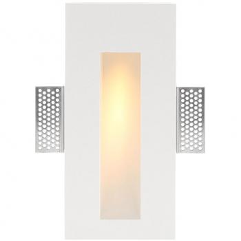 Baliza LED empotrada Hutt 110x245mm 1W blanco cálido