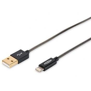 Câble Lightning Premium Ednet 1m Double Blindage