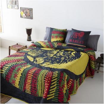 Colcha Bouti Estampada Ethnical Bob Marley