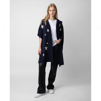 Zadig & Voltaire M/L Inna Stars Cashmere Coat