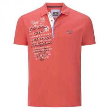 Oranje Donker Poloshirt JANO