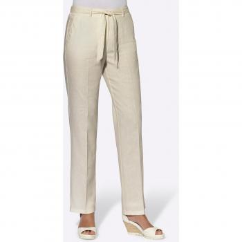 Pantalon 55% Lin Sable Helline