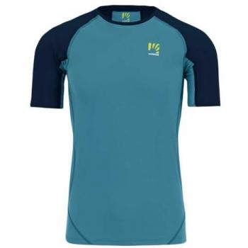 T-shirt Karpos Lavaredo L bleu clair mat manches courtes