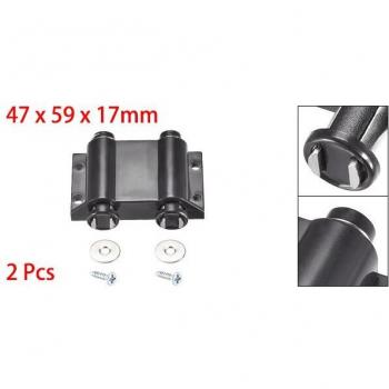 Uxcell Press Latch for Cabinet Door, Black (2/3/4 Pcs)