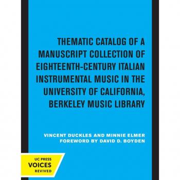 Vitalsource Technologies, Inc. Thematic Catalog of a Manuscript Collection of Eighteenth-Century Italian Instrumental Music