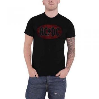 AC/DC Oval Logo T-Shirt L black